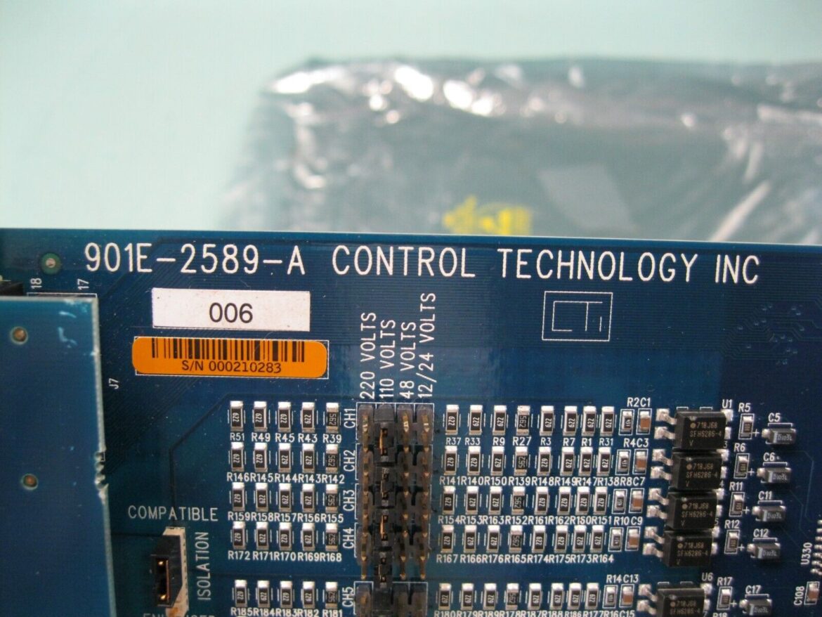 Control Technology Inc. 901E-2589-A 8/16/32 Pt. Input Module NEW G2 ...