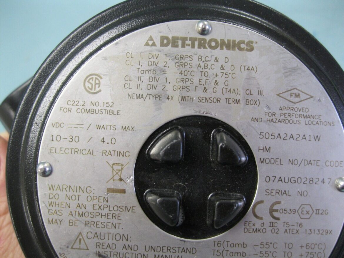 Box Tronics Det-Tronics Type 505A2A2A1W Termination Box NEW G2 – Volt-Era